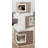 TRIXIE Lilo 48.4" Cat Tower, Plush & Sisal 3-Story Cat Condo, Removable Cushions, Cat Bed, Cat Scratcher, Cat Cube-2108611708