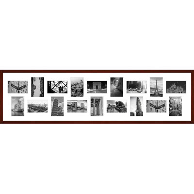 Latae Wood Picture Frame with Mat
