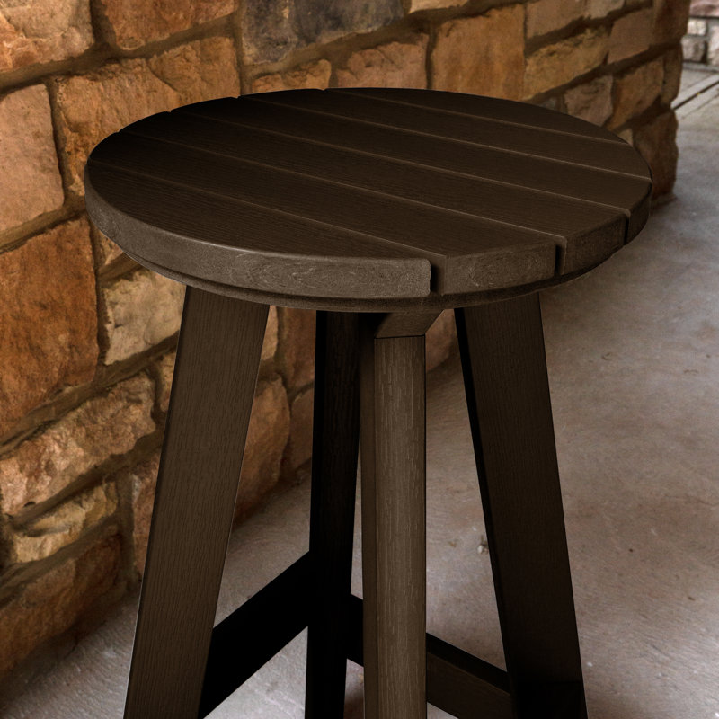 Tabouret de bar 15 po Preister, Gland de chêne vieilli