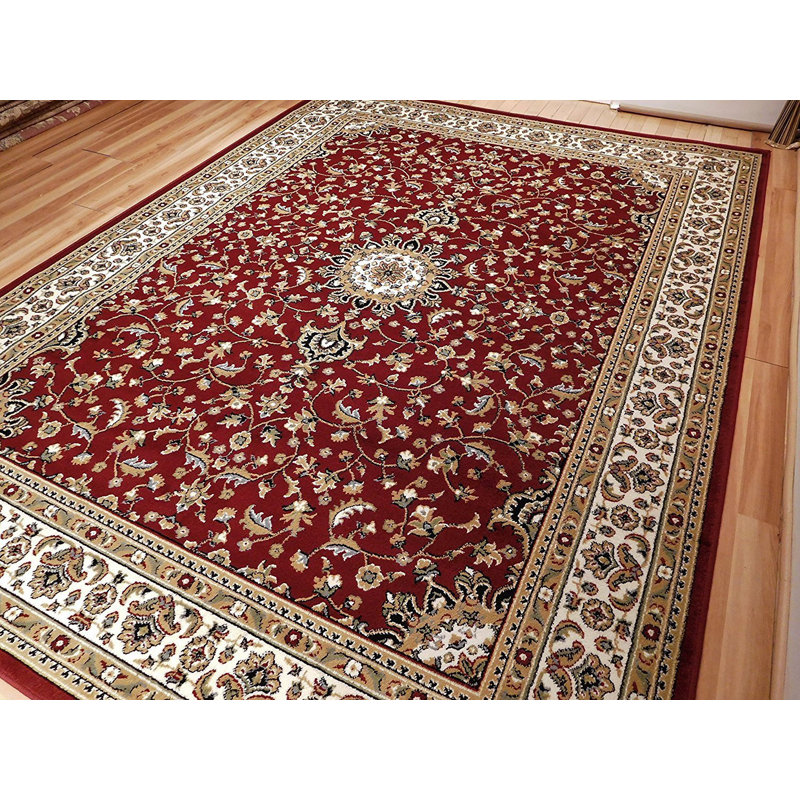 Mulkerins Wool Oriental Indoor Rug, Rectangle 2' x 3'