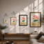 Desert Lotus Botanical - Framed Print-1459773970-1459773999