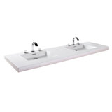 72" Cube Collection Trough Lavatory, 4" Height