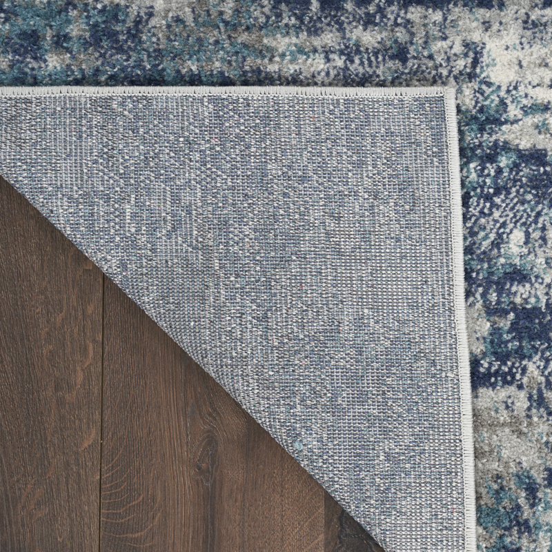 Rensselear Abstract Indoor Rug, Runner 2'2" x 10"