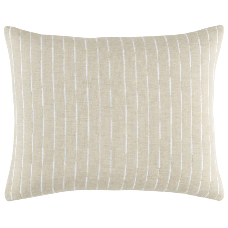 Marino Natural/Ivory Matelasse Sham, Standard