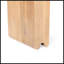 Table d'entrée en bois de manguier de ferme, table de canapé épaissie de 45 pouces, console étroite minimaliste pour une vie moderne et durable.-265917747
