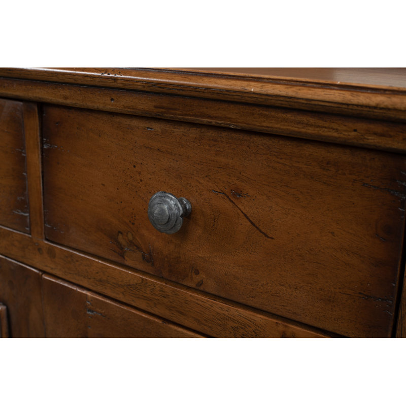 Austrian Hall 27'' W Solid Wood Server, Brown