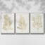 " Gilded Algae IV " 3 - Pieces-97792595-97792596