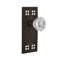 Craftsman Plate with Crystal Door Knob-1343822603-1343822614