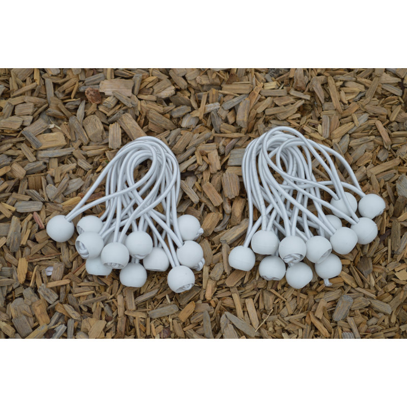 Impact Shelter White Plastic Hardware