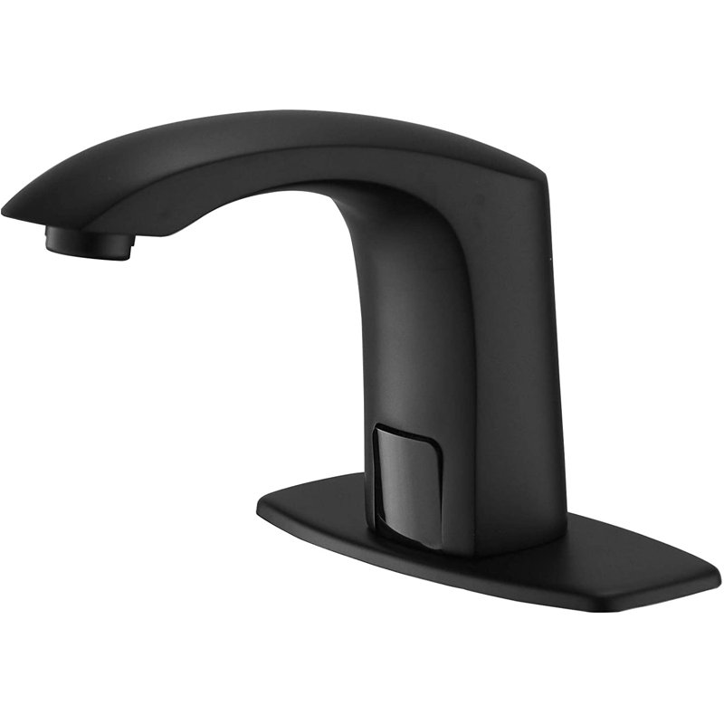 Bathroom Faucet, Matte Black, Yes