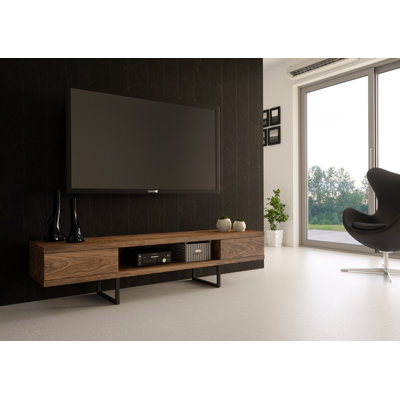 Larned Unfinished TV Stand for TVs up to 70"