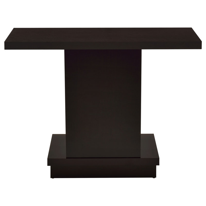 Console à piédestal en bois d'ingénierie