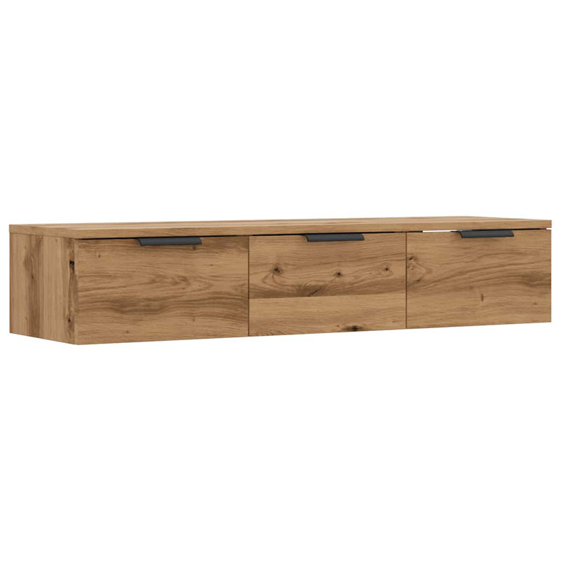 Ivenson Unfinished TV Stand, Artisan Oak