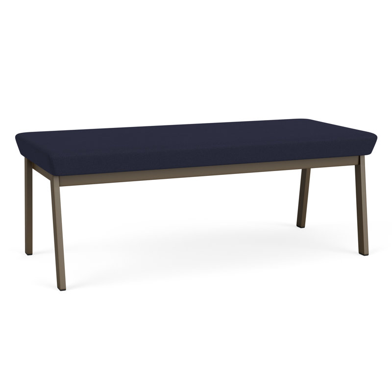 Banc en métal Newport, Bronze, Bleu marine Open House
