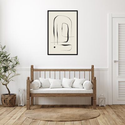 «Galya The Point No 2» par Treechild, impression sur bois encadrée
