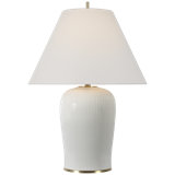 Thomas O'Brien Opera 30" Table Lamp with Linen Shade