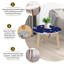 Ensemble de 2 tables basses gigognes Triangle