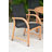 Anautica 7 Piece Teak Finish Outdoor Furniture Dining Set