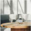 PLATEAU 5 "AVEC SUPPORT CHEVRON, BLANC