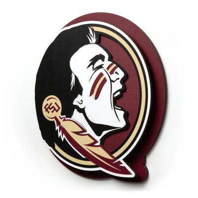 NCAA Florida State Seminoles 3DX Die Cut Wall Art