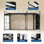 Armoire à pharmacie avec miroir et désembueur 54 po x 36 po Medunjess-123031485