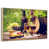 Floating Frame Natural Wood selected