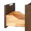 Armoire murale à simple cuve en chêne brun Lucia-122944778