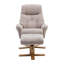 Billings 80cm Wide Swivel Standard Recliner-250578596