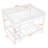 Queen Over Queen Wooden Bunk Bed With Ladder-1728616023