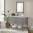 Bennet 48" W Modern Shaker Soft Close Doors Vanity Cabinet with Open Storage Shelf