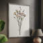 «Organic Floral I», reproduction encadrée - bois massif 49794-65084753
