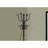 Coat Rack, Hall Tree, Free Standing, 8 Hooks, Entryway, 74"H, Bedroom, Metal, Transitional