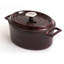 Cocotte ovale en fonte émaillée LAVA avec couvercle, va au lave-vaisselle-112685211-112685208