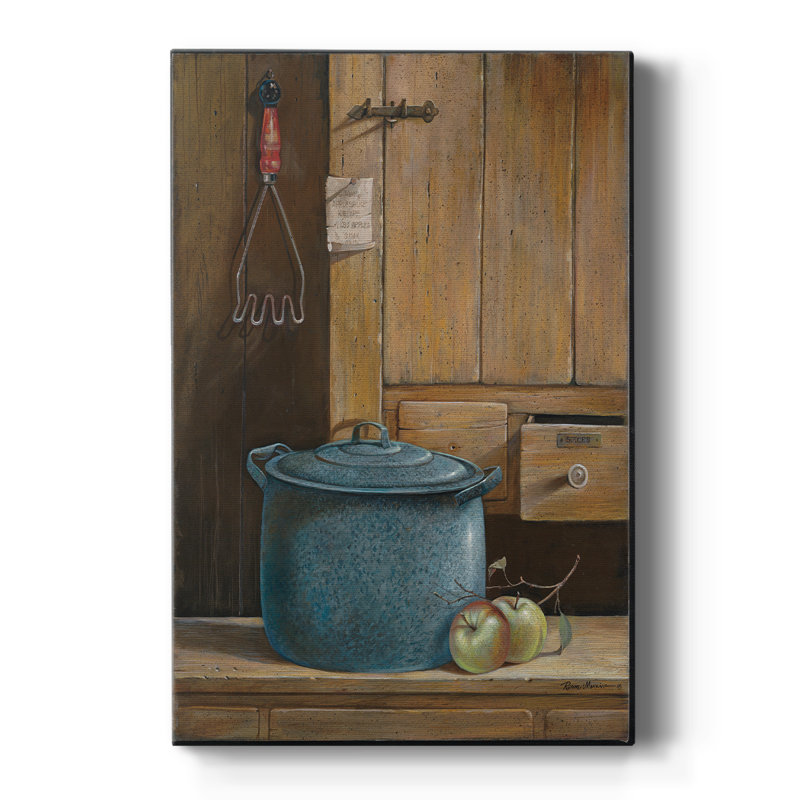Apple Dumplings -Custom Wrapped Gallery Cavas, 27" H x 18" W