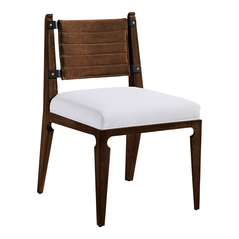 Thom Filicia Home Gifford Side Chair, Havana, Navada Snow