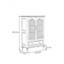 Armoire d'appoint moderne et multifonctionnelle