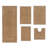 Cressie Classy Absorbent Cotton Soft Non-Reversible Heavy Bath Rug Set-241106436
