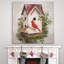 « holly berry nichoir », impression sur toile-25250531-40496885