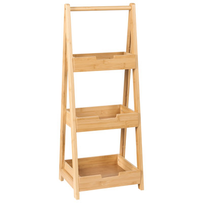 ALERCE Bamboo Bathroom Shelves