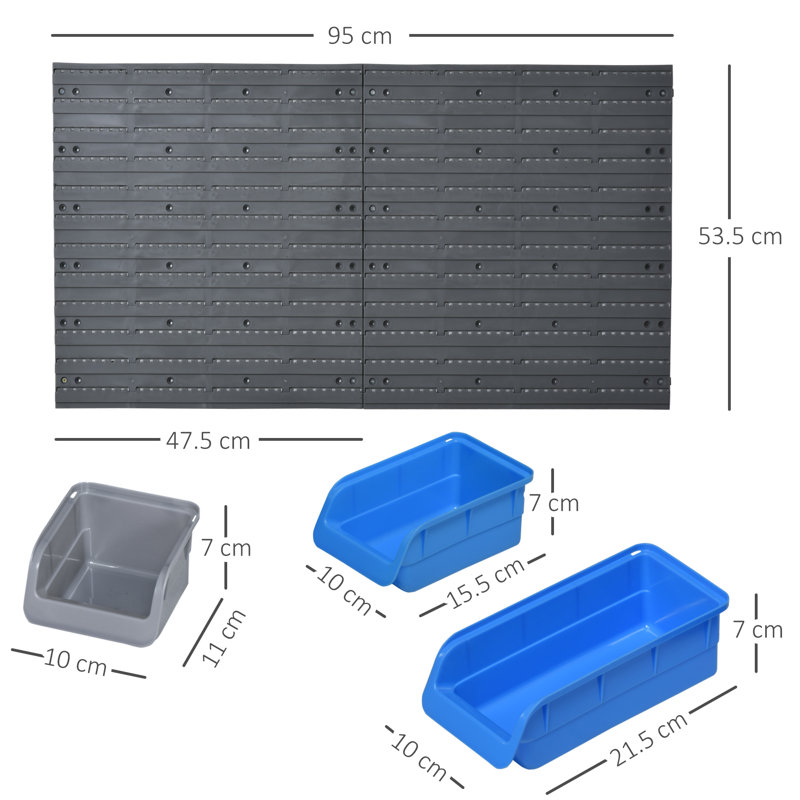 Storage Bins Parts Rack
