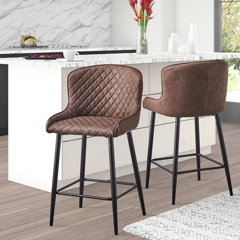Adreonna 66cm H Upholstered Side Chair, Brown