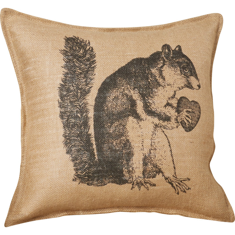  Squirrel Throw Pillow