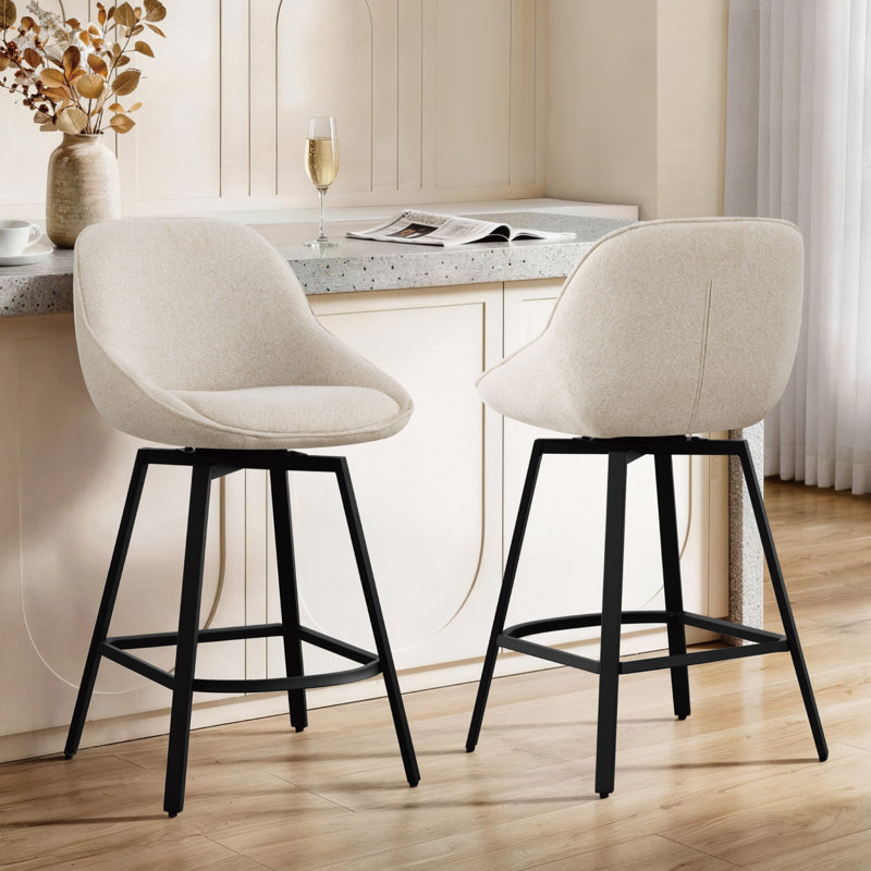 Tabouret de comptoir pivotant, Sand