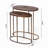Souvigny Iron Top End Table