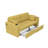 68'' Chenille Sofa With Multi-Functional Armrests-1251357701