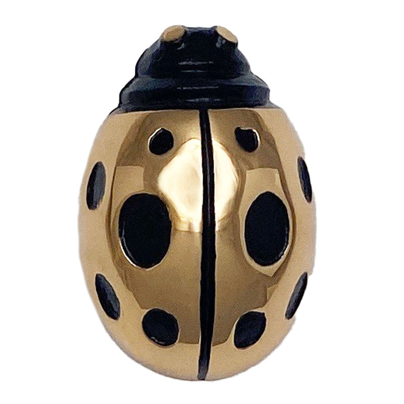 Brass Push Button Doorbell, Brass