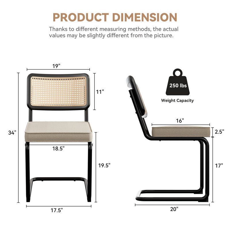 Chaise d'appoint rembourrée en velours Amyris, Nouveau beige, Noir