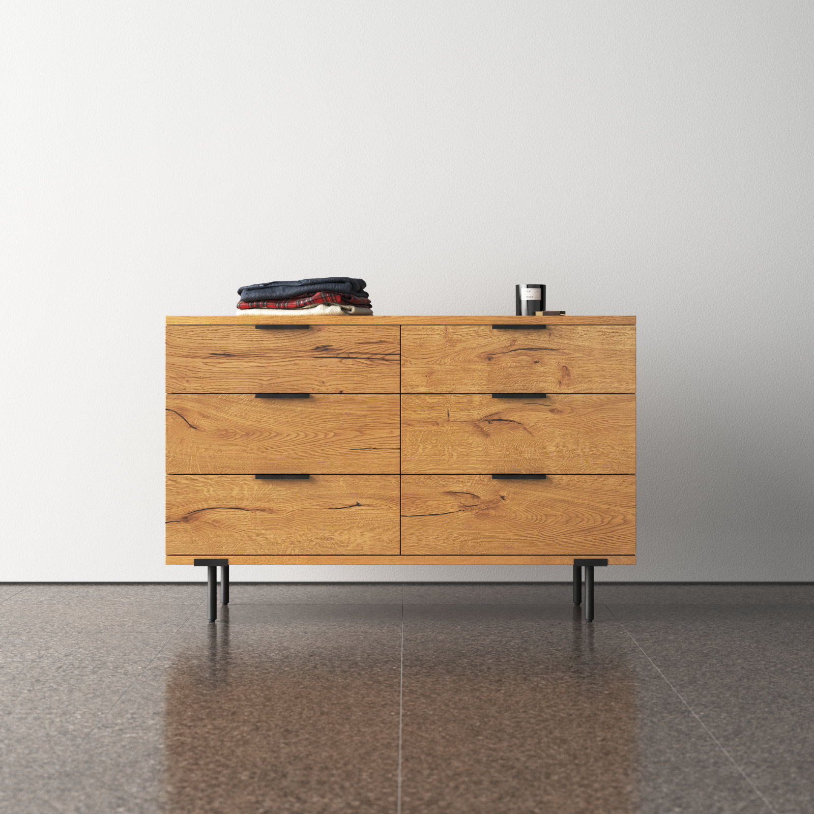 Artemi 6 - Drawer Double Dresser