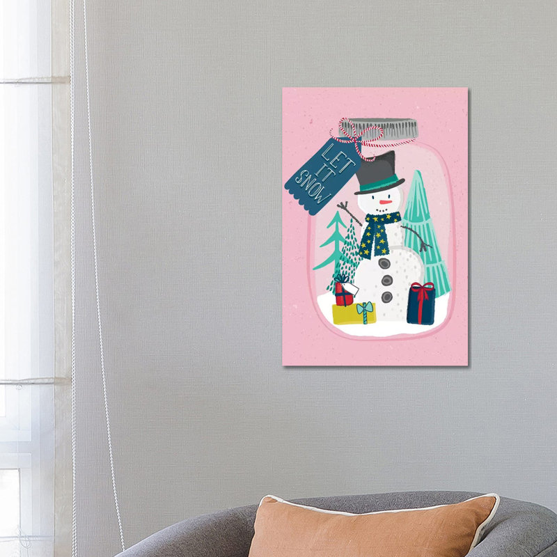 Jingle All The Way III 1 Piece Wall Art on Canvas, 66.04cm H x 45.72cm W
