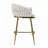 Velvet Upholstered Counter Height Bar Stools-1142915045